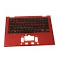 thumbnail image 1 of Dell Inspiron 11 3157 Red Keyboard Palmrest Assembly 80 Keys 3TWFN 03TWFN CN-03TWFN, 1 of 5