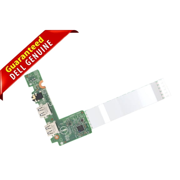 Dell Inspiron 11 3185 USB Audio Port IO Circuit Board + Cable KY3GK M5MD4 (New)