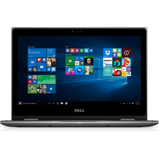 Dell Inspiron 13 5368 2-in-1 - Flip design - Intel Core i7 - 6500U / up to 3.1 GHz - Win 10 Home 64-bit - HD Graphics 520 - 8 GB RAM - 256 GB SSD - 13.3" touchscreen 1920 x 1080 (Full HD) - Wi-Fi 5 - theoretical gray - kbd: English - with 1 Year Dell Mail-In Service