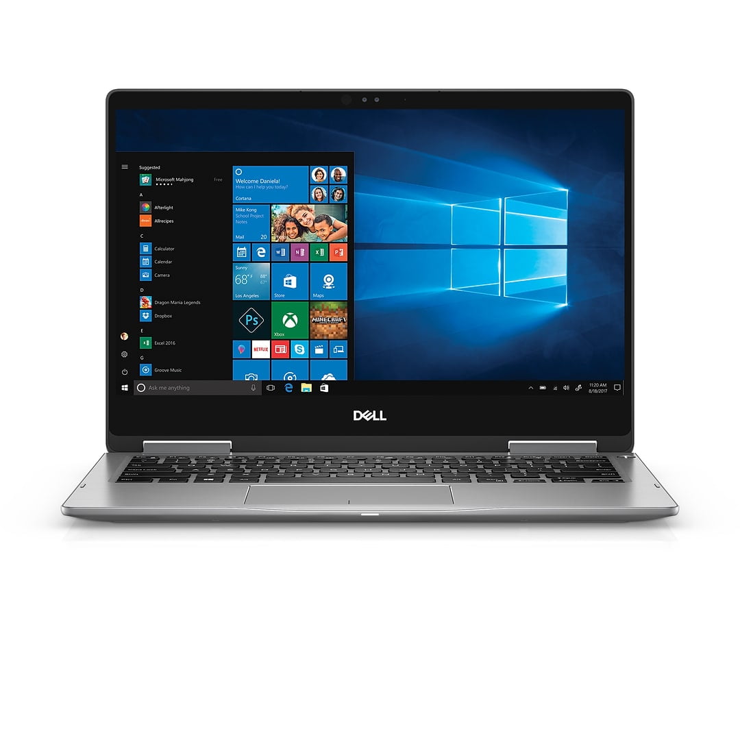 Dell Inspiron 13 7373 2 in 1 Notebook - Intel Core i5-8250U - 8GB DDR4 -  256GB SSD - Intel UHD Graphics 620 - Windows 10 Home - Silver - Walmart.com