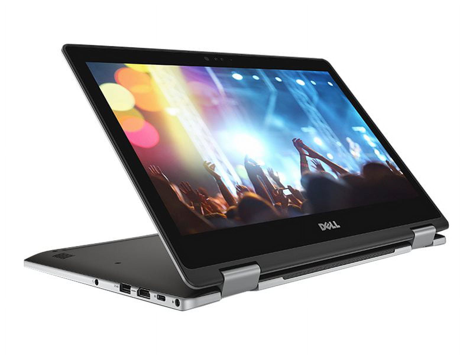 Dell Inspiron 13 7378 2-in-1 - Flip design - Intel Core i7 - 7500U / up to 3.5 GHz - Win 10 Home 64-bit - HD Graphics 620 - 12 GB RAM - 256 GB SSD - 13.3" IPS touchscreen 1920 x 1080 (Full HD) - Wi-Fi 5 - gray - kbd: English - with 1 Year Dell Mail-In Service - image 1 of 6