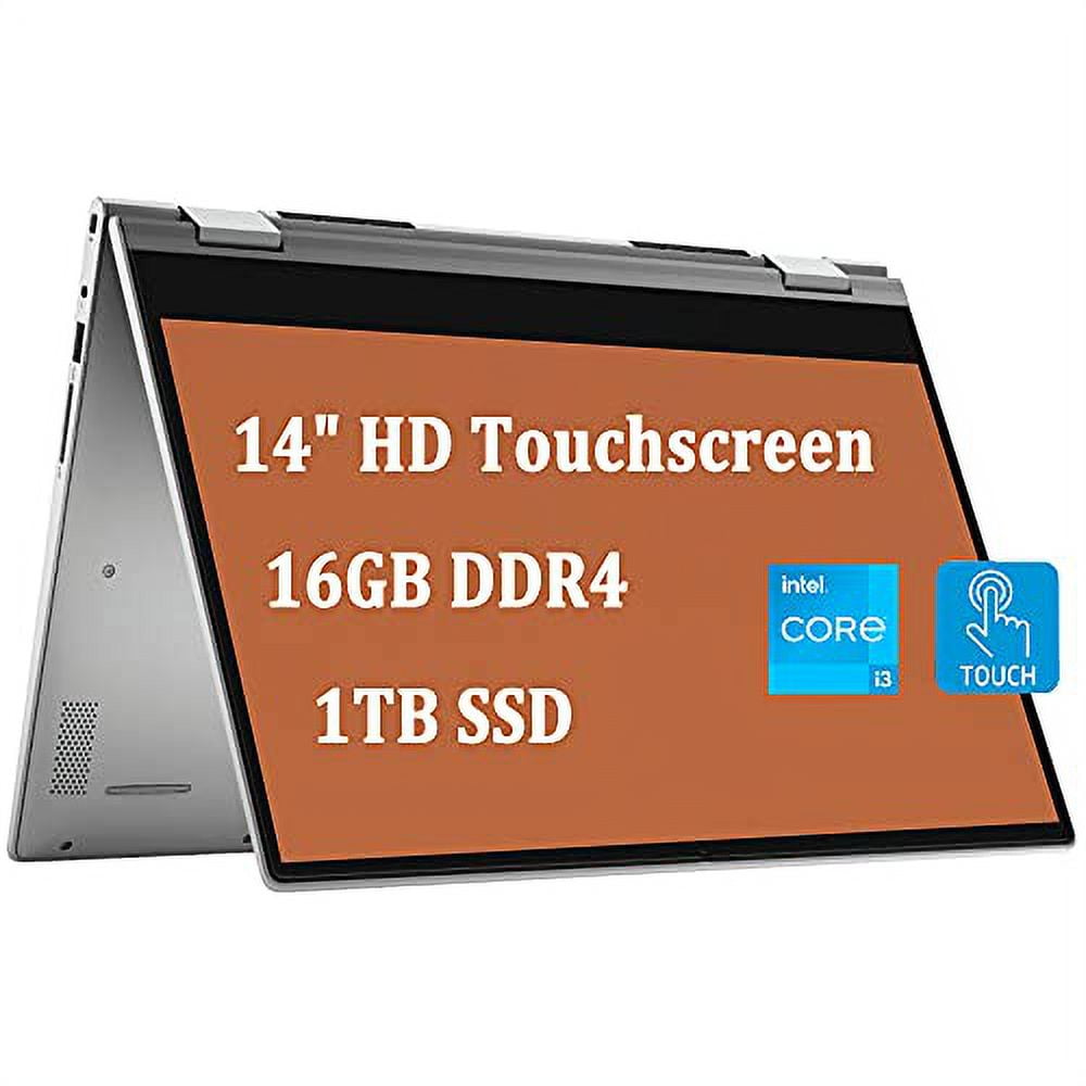 Dell Inspiron 14 5000 2 in 1 2021 Premium Laptop I 14" HD Touchscreen I 11th Gen Intel Core i3