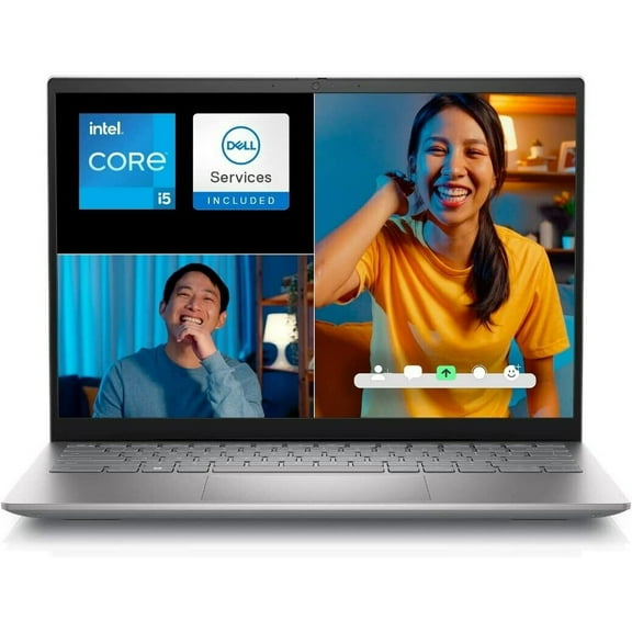 Dell Inspiron 14 5420 Notebook - 14.0-inch 16:10 2.2K (2240x1400) Non-Touch Display, Intel Core i5-1235U, 8GB DDR4 RAM, 512GB SSD, Intel UHD Graphics, Intel Wi-Fi 6E, Windows 11 Home - Platinum Silver