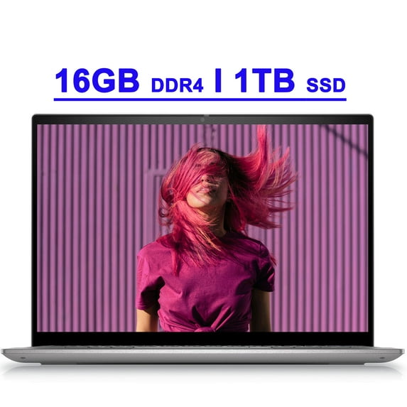 Dell Inspiron 14 5420 Premium Business Laptop 14" 2.2K WVA Anti-glare ComfortView Plus (300 nits) 12th Gen Intel 10-core i7-1255U 16GB DDR4 1TB SSD USB-C Backlit HDMI FHD Webcam Win11 Silver