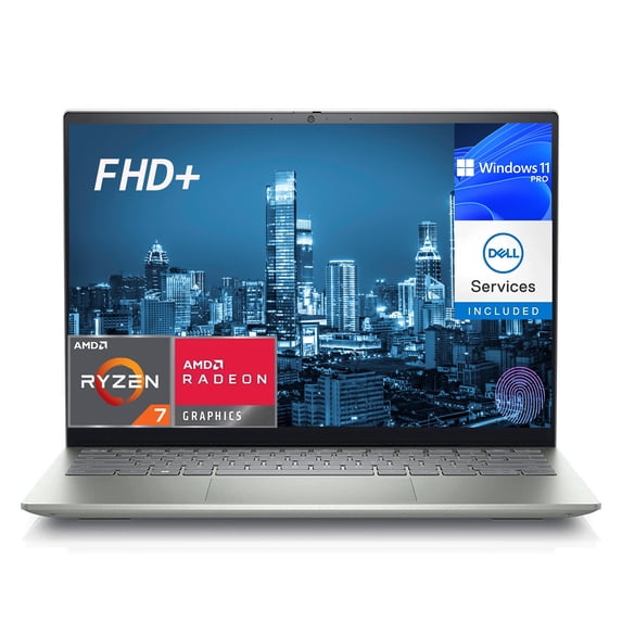 Dell Inspiron 14 5425 Business Laptop Computer, 14" FHD+ (1920 x 1200), 8-core AMD Ryzen7 5825U, 16GB RAM, 512GB SSD, Backlit Keyboard, Fingerprint, WiFi6, BT 5.2, Windows 11 Pro