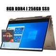 thumbnail image 1 of Dell Inspiron 14 7000 2020 Premium 2 in 1 Convertible Laptop I 14"&nbsp;FHD IPS Touchscreen I AMD Hexa-Core Ryzen 5 4500U I 8GB DDR4 256GB SSD I Alexa&nbsp;Backlit Fingerprint Win 10, 1 of 8
