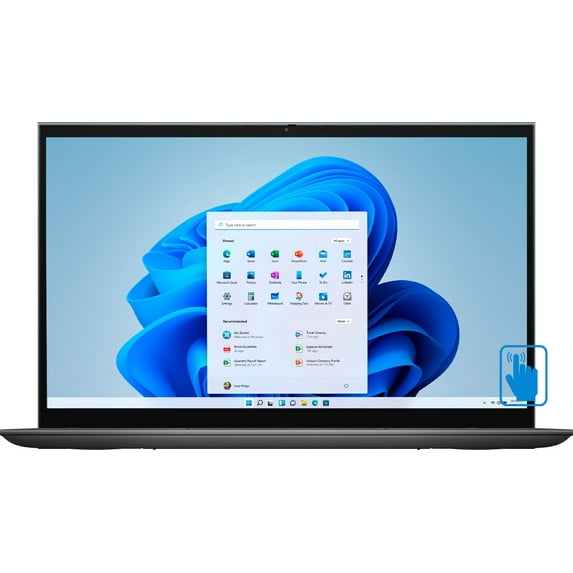 Dell Inspiron 14 7415 Home & Business 2-in-1 Laptop (AMD Ryzen 5 5500U 6-Core, 8GB RAM, 2TB PCIe SSD, 14.0" Touch Full HD (1920x1080), AMD Radeon, Fingerprint, Wifi, Bluetooth, Win 11 Pro)