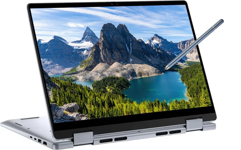Dell Inspiron 14 7440 2-in-1 Laptop, 14" FHD+ Touchscreen, Intel Core 7 150U(> i7-1355U), 16GB DDR5 RAM, 1TB NVMe SSD, Backlit KB, FP Reader, Type-C, FHD Webcam, Win 11 Pro, w/BWE Stylus Pen