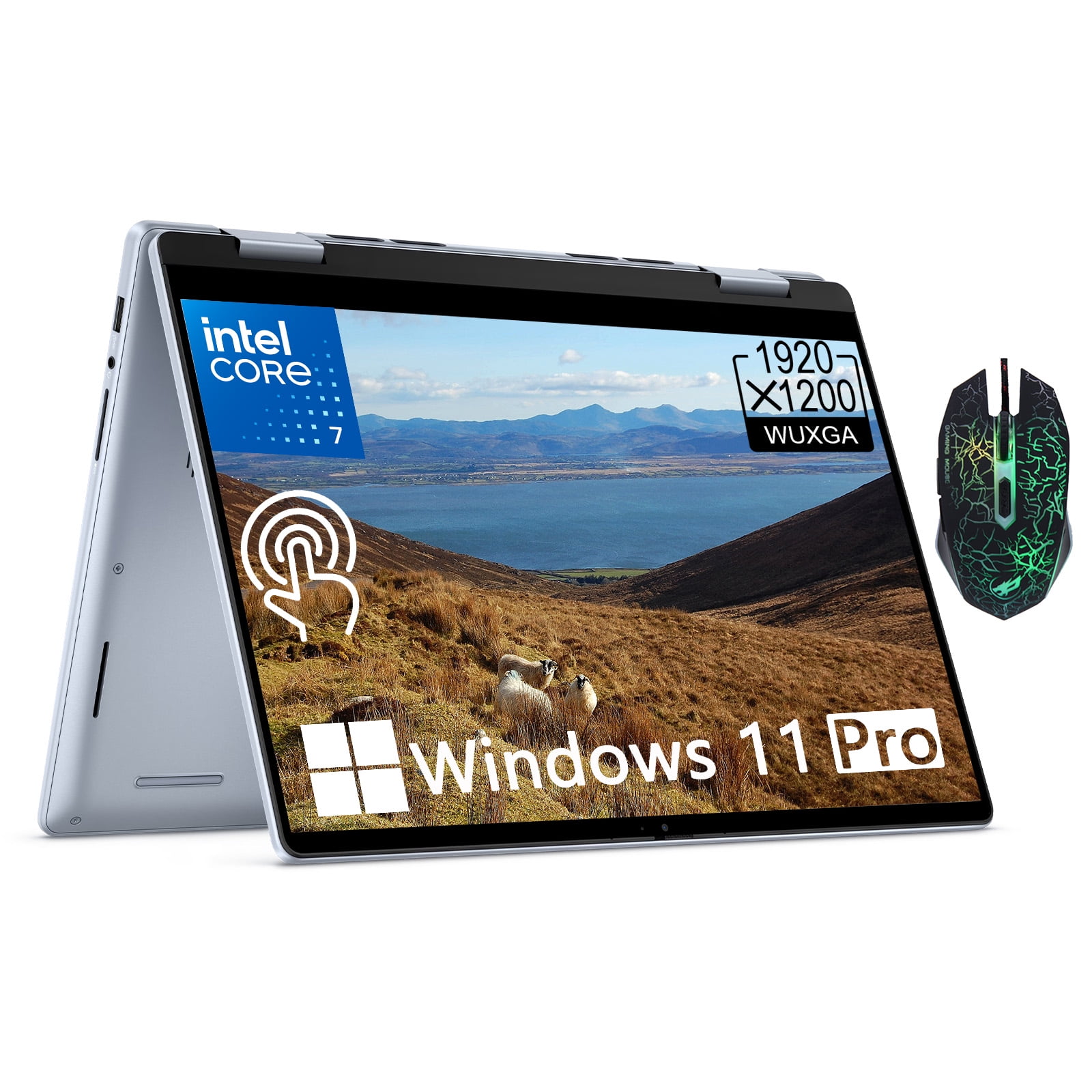Touchscreen Business Laptop Dell Inspiron 14 7440 2-in-1 Touchscreen Business Laptop,14" FHD+
