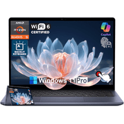 Dell Inspiron 14 7445 Business Laptop, 14 FHD+ 2-in-1 Touchscreen, AMD Ryzen 5 8640HS, 16 GB DDR5, 1 TB SSD, Fingerprint Reader, Backlit KB, Wi-Fi, Windows 11 Pro