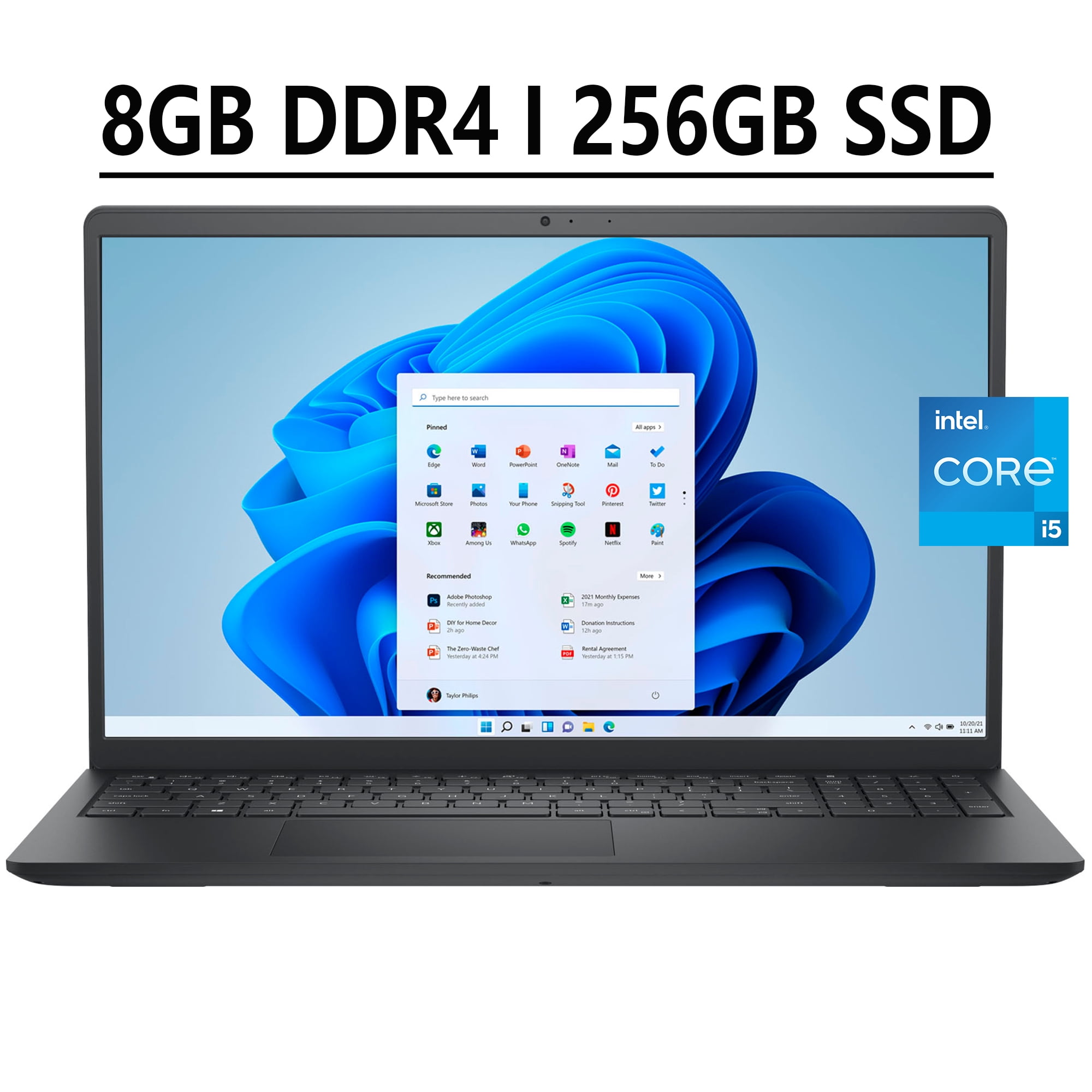 Dell Inspiron 15 3511, 15.6 inch FHD, Intel i3, 8GB RAM