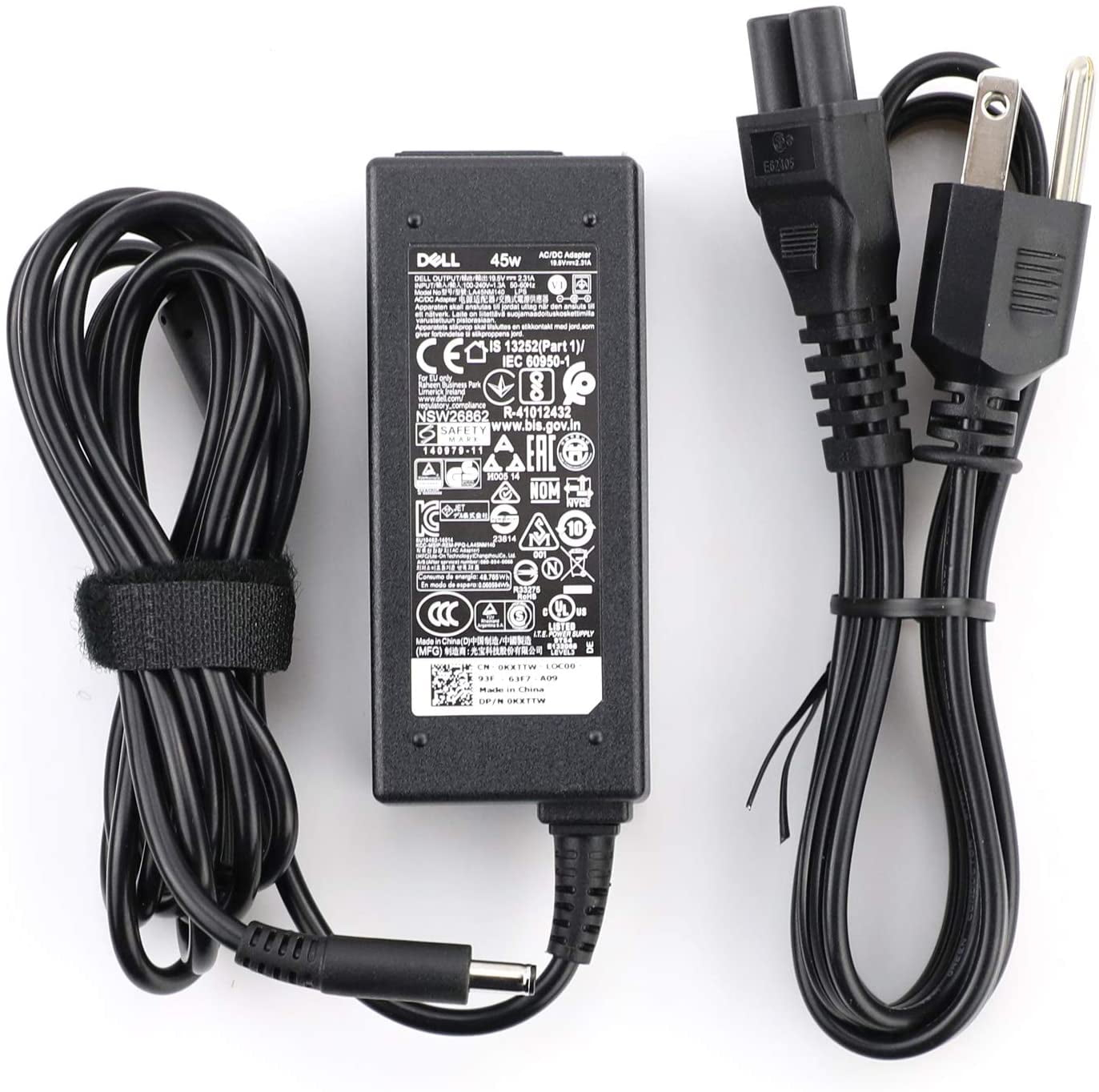 Dell Inspiron 15 3000 3582 (P75F) 3583 (P75F) 3584 (P75F) Laptop Charger AC Adapter Power Cord 19.5V 2.31A