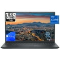 thumbnail image 1 of Dell Inspiron 15 3000 Laptop Computer [Windows 11 Pro], 15.6" FHD Touchscreen, 13th Gen Intel 10-Core i7-1355U, 64GB RAM, 2TB PCIe SSD, Iris Xe Graphics, Numeric Keypad, Wi-Fi 6, Webcam, HDMI, Black, 1 of 6