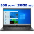 thumbnail image 1 of Dell Inspiron 15 3000 Premium Business Laptop Computer 15.6” FHD Touchscreen Display 11th Generation Intel Core i3-1115G4 Processor 8GB DDR4 256GB SSD Intel UHD Graphics HDMI WiFi5 Win10, 1 of 6