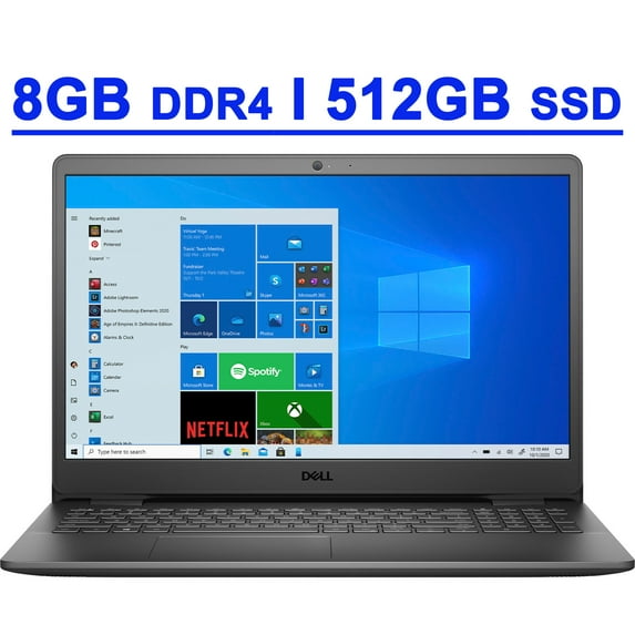 Dell Inspiron 15 3000 Premium Business Laptop Computer 15.6” FHD Touchscreen Display 11th Generation Intel Core i3-1115G4 Processor 8GB DDR4 512GB SSD Intel UHD Graphics HDMI WiFi5 Win10