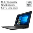 thumbnail image 1 of Dell Inspiron 15 3000 Touchscreen Laptop - 10th Gen Intel Core i7-1065G7 - 1080p, 12gb Memory, 1tb Hard Drive, Bluetooth, webcam, Windows 10 - i3593-7098BLK-PUS Notebook PC, 1 of 6