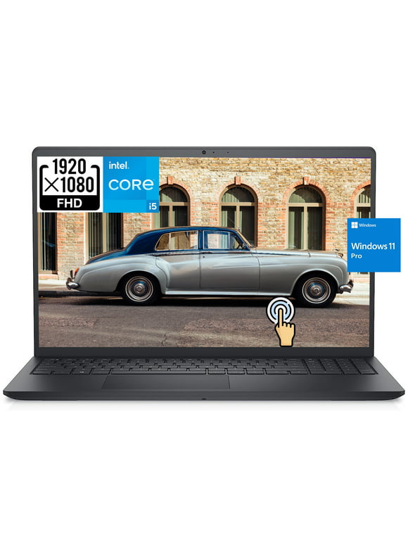 Dell Inspiron 15 3000 [Windows 11 Pro] Business Laptop Computer, 15.6" FHD Touchscreen, Intel Quad-Core i5-1135G7, 16GB RAM, 256GB PCIe SSD, Numeric Keypad, Wi-Fi, Webcam, HDMI