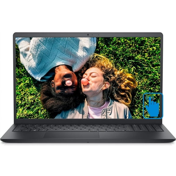 Dell Inspiron 15 3520 15.6" Touchscreen FHD WVA Laptop (Intel i5-1155G7, 8GB RAM, 512GB SSD, Intel Iris Xe, AC WiFi, Bluetooth 5.0, SD Reader, Webcam, Carbon Black, Win 10 Pro)