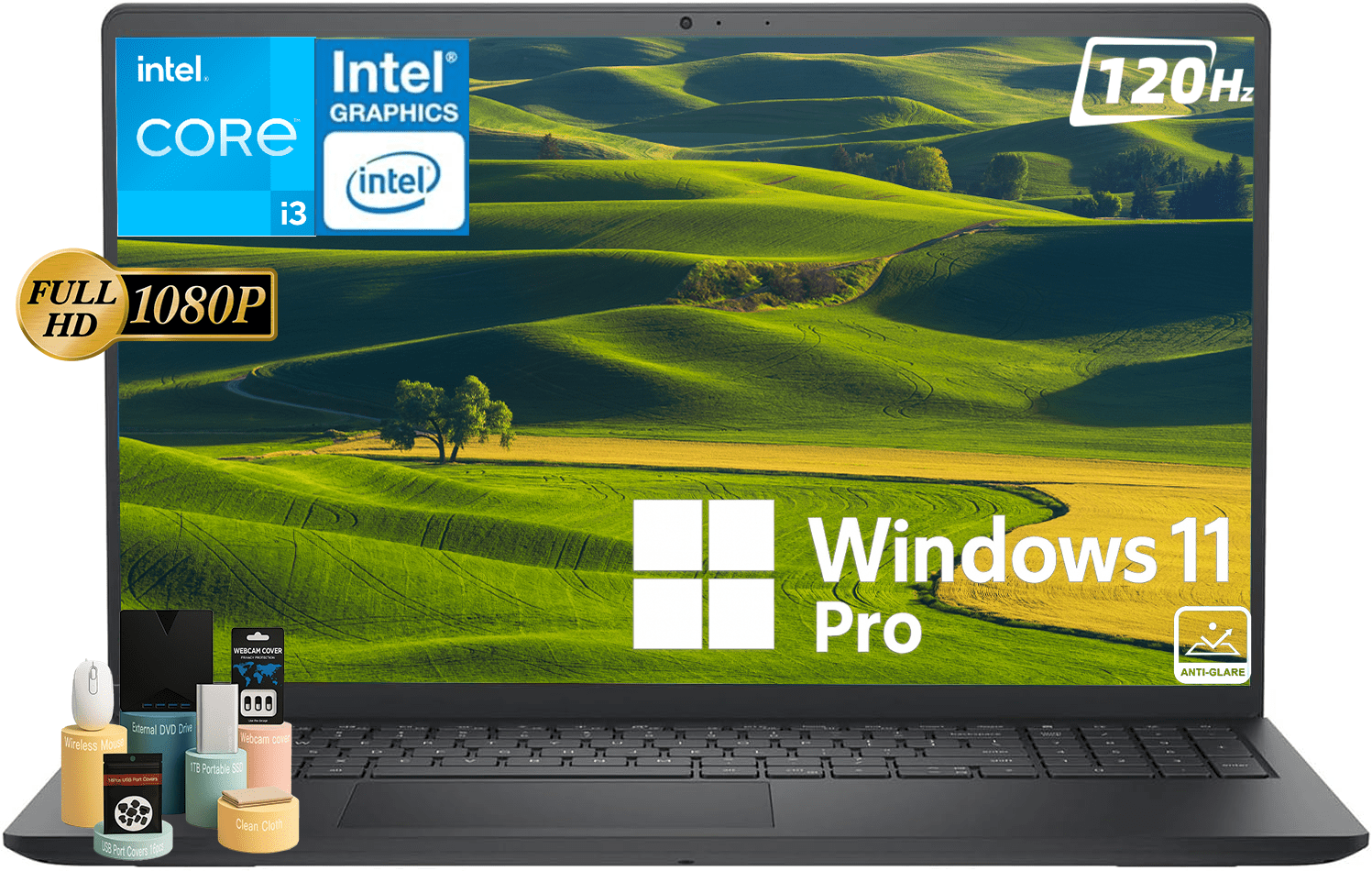 DELL ノートパソコン Inspiron15 Win10 i3 4gb 1tb Dell Inspiron 15
