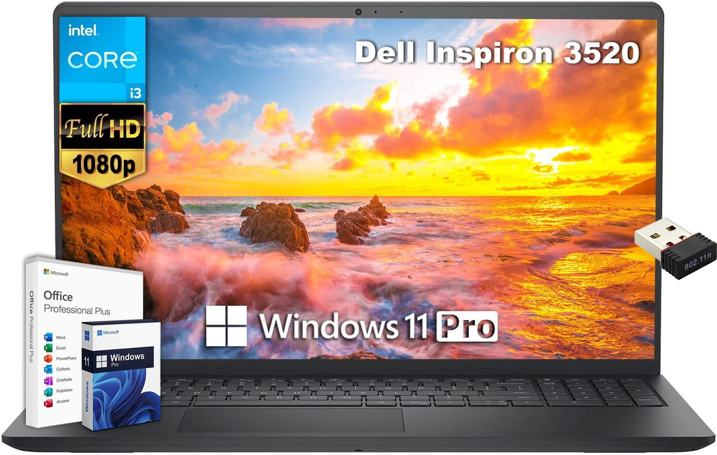 Dell Inspiron 15 3520 Laptop, 15.6