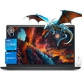 thumbnail image 1 of Dell Inspiron 15 3520 Business Laptop, 15.6" FHD Touchscreen, Intel Core i5-1235U, 32GB RAM, 1TB SSD, Intel UHD Graphics, HD Webcam, Wi-Fi, Bluetooth, Windows 11 Pro, 1 of 7