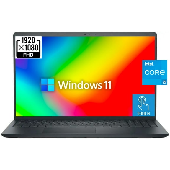Dell Inspiron 15 3530 Business Laptop, 15.6" FHD Touchscreen, Intel Core i5-1334U, 16GB RAM, 1TB SSD, Webcam, HDMI, Wi-Fi 6, Win 11 Home, Black