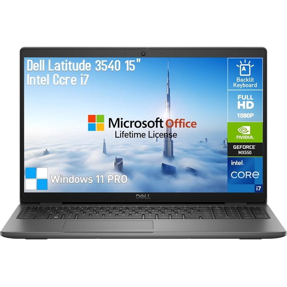 Dell Inspiron 15 3530 Laptop, 15.6” FHD Touchscreen Laptop, Intel Core i7-1355U, 32GB RAM, 2TB SSD, Wi-Fi 6, Webcam, HDMI, Windows 11 Pro
