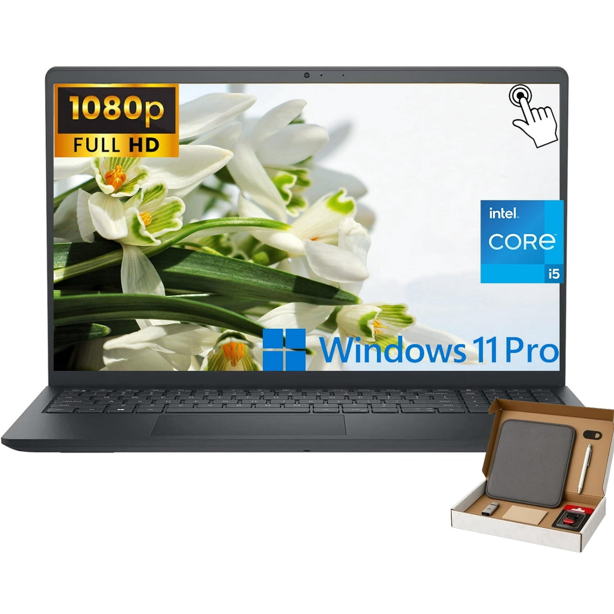 Dell Inspiron 16 Touchscreen Laptop, Intel Core 7 150U, 32GB DDR5