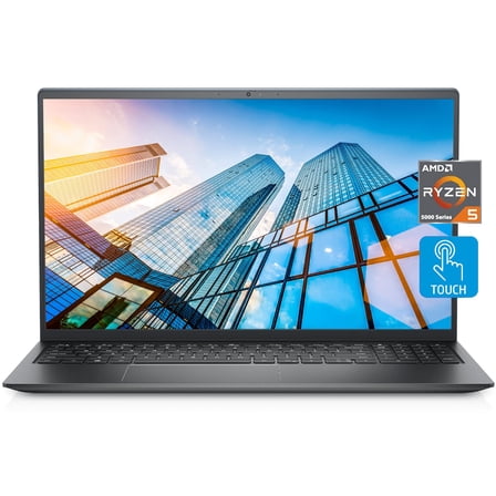 Dell Inspiron 15 3535 Laptop for Business, AMD Ryzen 7 7730U Up to 4.5GHz, 15.6" FHD IPS Display, AMD Radeon Graphics, 16GB RAM, 2TB SSD, WiFi, HDMI, Win 11 Home, with Office Lifetime License & Mouse