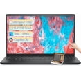 thumbnail image 1 of Dell Inspiron 15 3535 Touchscreen Laptop - 15.6" FHD WVA Display, 8-Core AMD Ryzen 7 7730U, AMD Radeon Graphics,Windows 11 Pro, Copilot, Wi-Fi, 8GB RAM, 512GB SSD, w/Accessories, 1 of 8