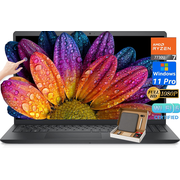 Dell Inspiron 15 3535 Touchscreen Laptop Computer, 15.6" FHD Display, AMD Ryzen 7 7730U Beats i7-1355U, Up to 4.5 GHz, Radeon Graphics, 20GB RAM, 512GB SSD, Windows 11 Pro, Wi-Fi, Webcam