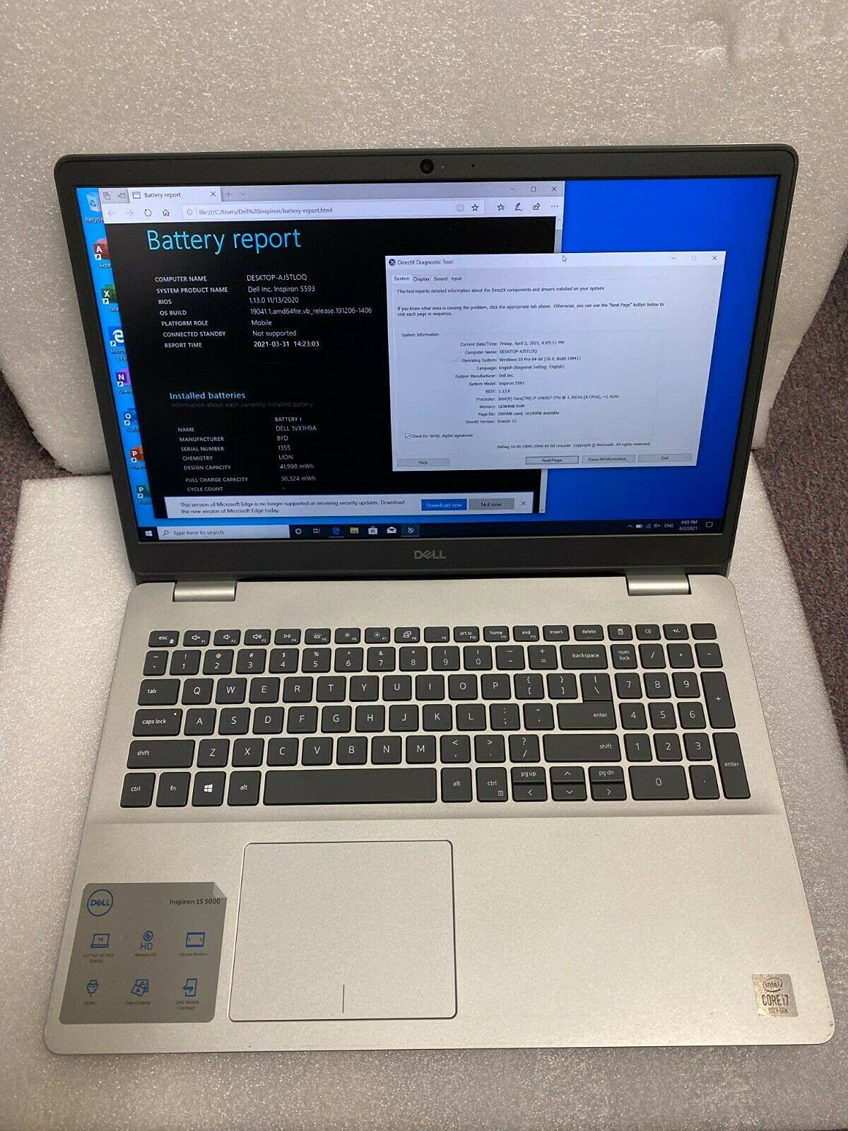 Dell Inspiron 15 5593-15.6