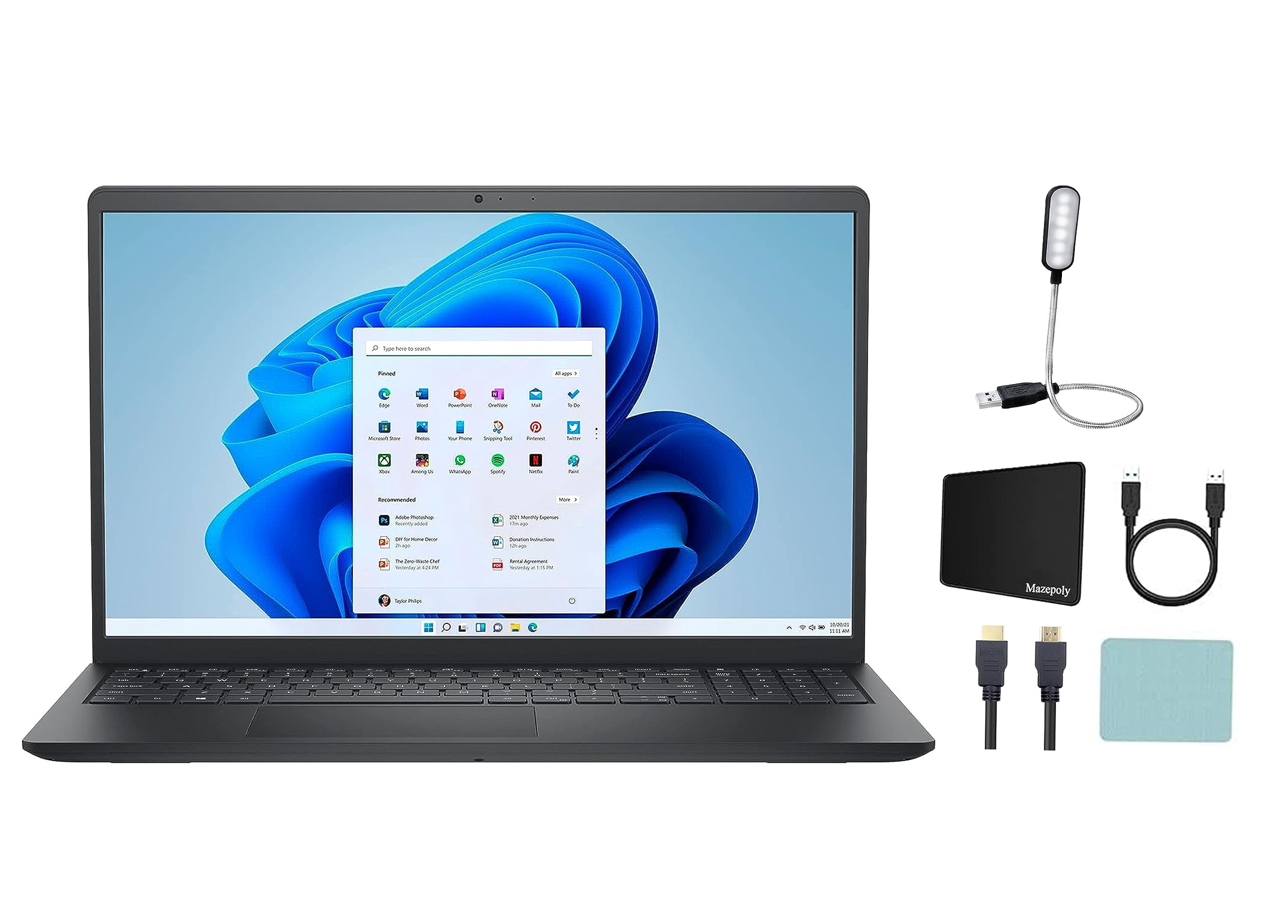 Dell Inspiron 15 Touchscreen Laptop (15.6" FHD, Intel I5-1155G7, 32GB RAM, 1TB SSD, 4-Core (> I7)), For Business, College Student, Enterprises, Numeric Keypad, 3520 3000, Webcam, Win 11 Home In S Mode - Foto 3