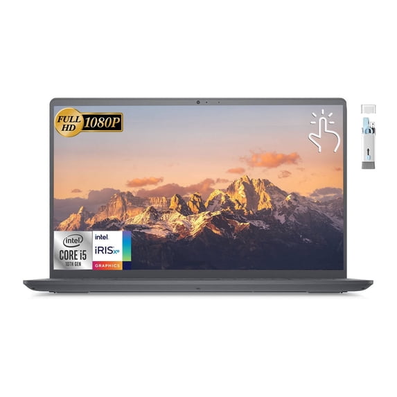 Dell Inspiron 15.6" FHD Touchscreen Laptop, Intel Core i5-1155G7 Processor, 16GB RAM, 1TB SSD, Wi-Fi, Bluetooth, Windows 11 Home, Cefesfy Multifunctional Brush