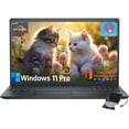 thumbnail image 1 of Dell Inspiron 15.6" Touchscreen Laptop - Business & Student Laptop Computer, with Office Lifetime License & Windows 11 Pro, AMD Ryzen 7 7730U, WVA LED-Backlit FHD Display, 32GB RAM, 1TB SSD, 1 of 6