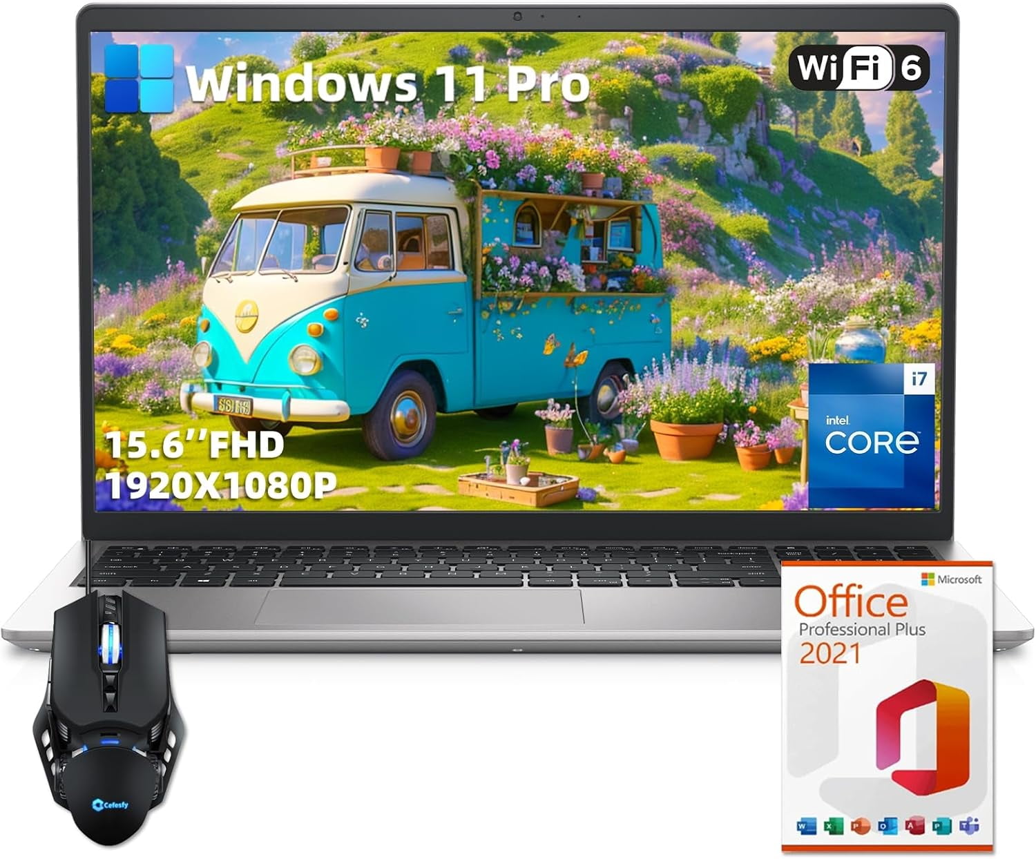 Dell Inspiron 15 Business Laptop - 15.6