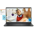 thumbnail image 1 of Dell Inspiron 15 Home/Business Laptop (Intel i5-1335U 10-Core, 15.6in 60 Hz Touch Full HD (1920x1080), Intel Iris Xe, 64GB RAM, Win 10 Pro) with Microsoft 365 Personal , Dockztorm Hub, 1 of 7