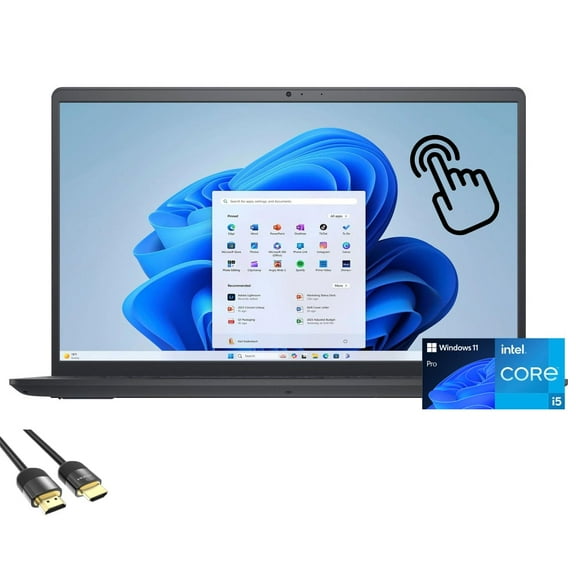 Dell Inspiron 15 Laptop for Students and Business, 15.6 FHD Touchscreen Display, 12th Gen Intel Core i5-1235U, 32GB RAM, 1TB PCIe SSD, Keypad, Webcam, HDMI, SD Card Reader, PDG HDMI Cable, Win 11 Pro