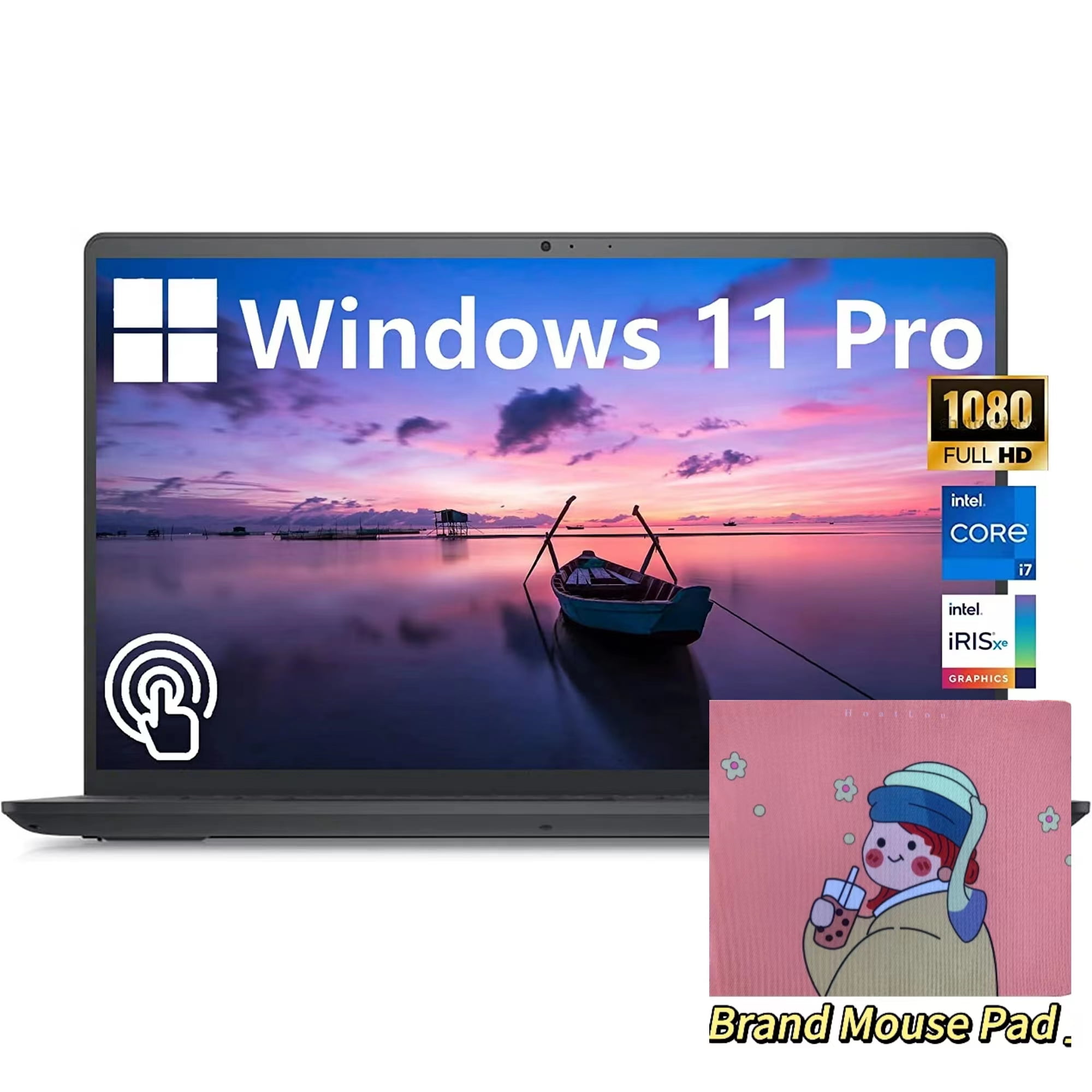 美品DELL Inspiron 15 / Core i7 / SSD512GB Dell Inspiron 15 FHD Touchscreen Notebook Laptop, Intel Core