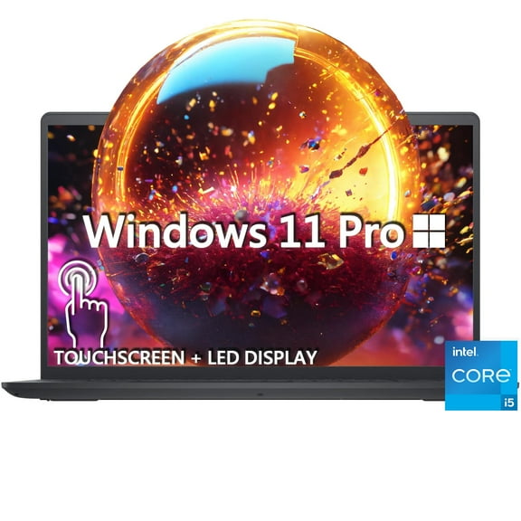 Dell Inspiron 15 Touchscreen Business Laptop | Intel Core i5-1155G7 Quad-core Processor | 12GB RAM | 512GB PCIe SSD | 15.6" FHD Touch Display | SD Card Reader | Windows 11 Pro