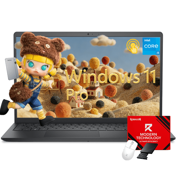 Dell Inspiron 15 Touchscreen Laptop Computer for Student Study and Business, 13th Intel i5-1334U, 16GB DDR4 RAM, 1TB PCIe SSD, 15.6" FHD, WiFi 6, Windows 11 Pro, Recolx AI Voice Recorder