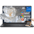 thumbnail image 1 of Dell Inspiron 15 i3530 Business Laptop, 15.6" FHD Touchscreen Display, Intel 10-Core i5 1334U (Up to 4.6GHz), 8GB RAM, 512GB SSD, Intel UHD Graphics, Windows 11 Pro, 1 of 9
