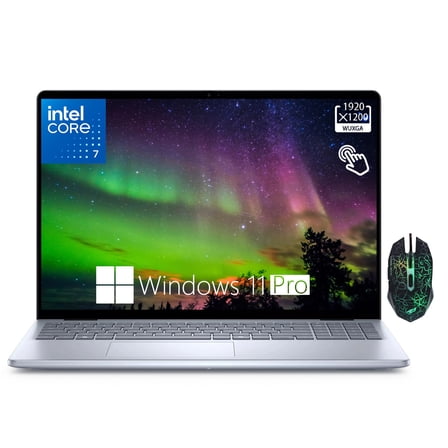 Dell Inspiron 16 5640 16" FHD Business Touchscreen Laptop, Intel Core 7 150U,16GB DDR5 RAM,2TB SSD, Backlit Keyboard, Mouse,Win11 Pro