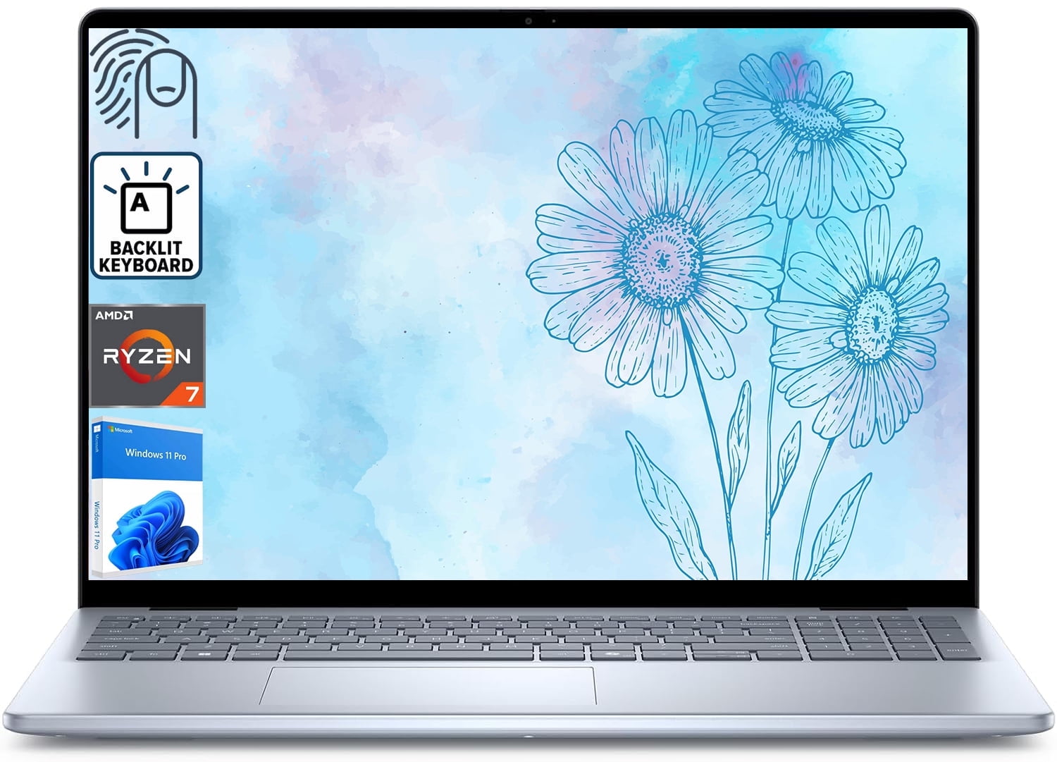 Dell Inspiron 16 Business Laptop, AMD Ryzen 7-8840U, Jamaica | Ubuy
