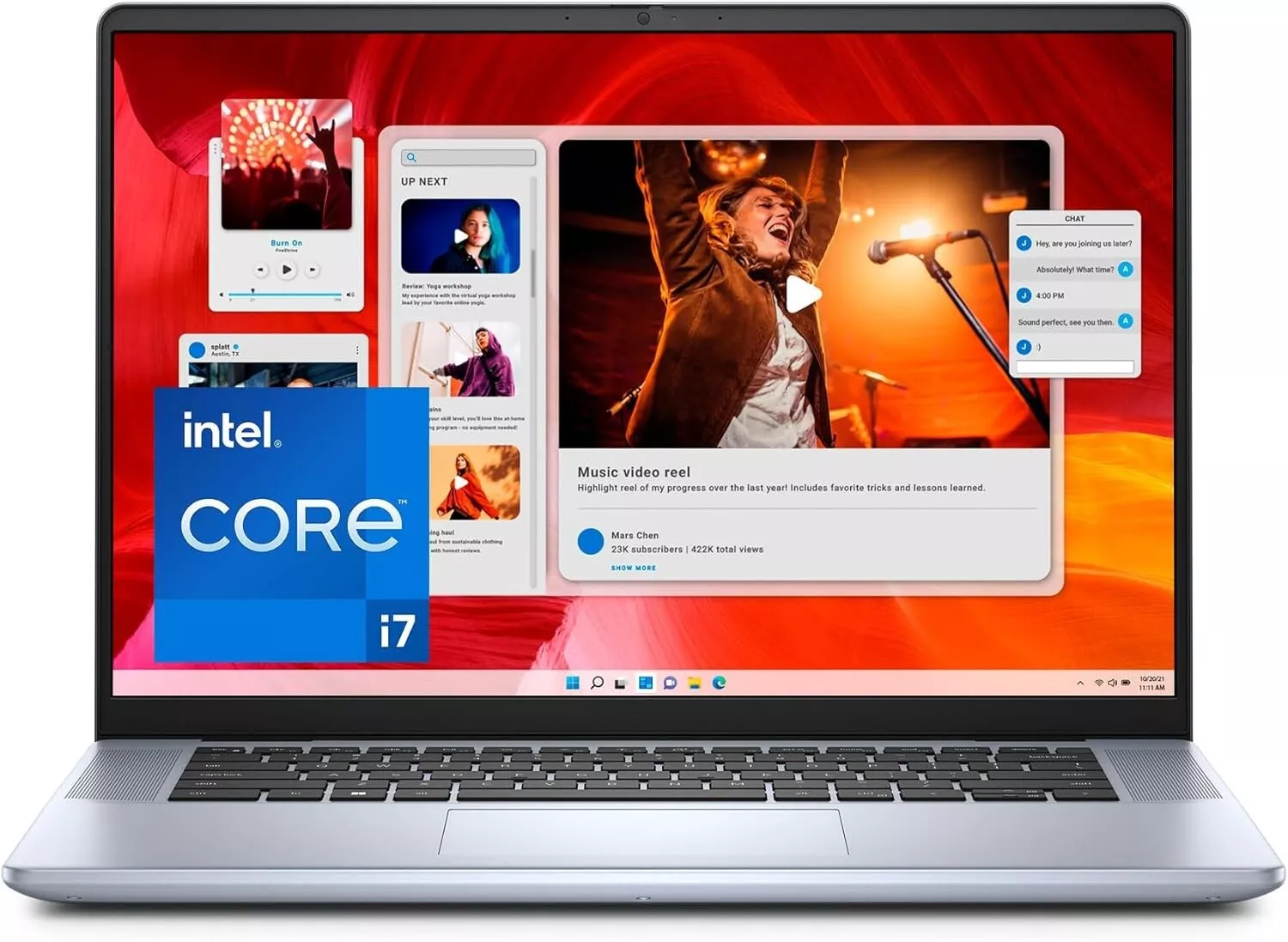 Dell Inspiron 16 Plus 7640 Laptop 2.5K i7-13620H 16GB 1TB SSD Win 11 H Ice Blue