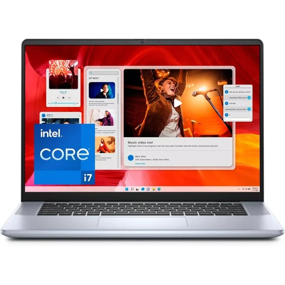 Dell Inspiron 16 Plus 7640 Laptop - 16.0-inch 16:10 2.5K Display, Intel Core i7-13620H Processor, 16GB LPDDR5 RAM, 1TB SSD, Intel UHD Graphics, Windows 11 Home, Onsite & Migrate Service - Ice Blue