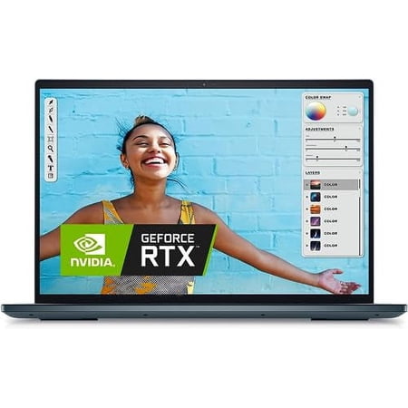Dell Inspiron 16 Plus Gaming Laptop, Intel 14-Core i7-12700H, 16" 3072x1920 Display, NVIDIA GeForce RTX 3050, 40GB DDR5 2TB SSD, Backlit Keyboard, Fingerprint, Thunderbolt 4, Wi-Fi 6E, Win10 Home