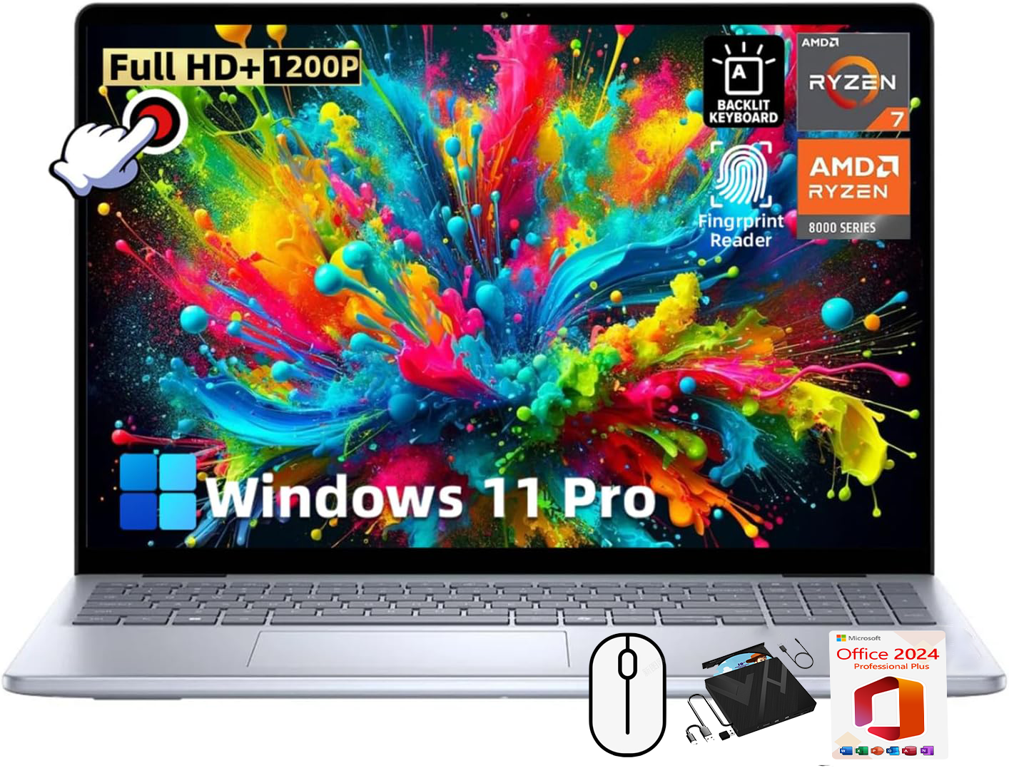 Dell Inspiron 16 Touchscreen Laptop – 16