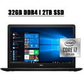 thumbnail image 1 of Dell Inspiron 17 3793 3000 2020 Premium Laptop Computer I 17.3" FHD Anti-Glare I 10th Gen Intel Quad-Core i7-1065G7 I 32GB DDR4 2TB SSD I 2GB MX230 MaxxAudio USB-C HDMI Win 10, 1 of 8