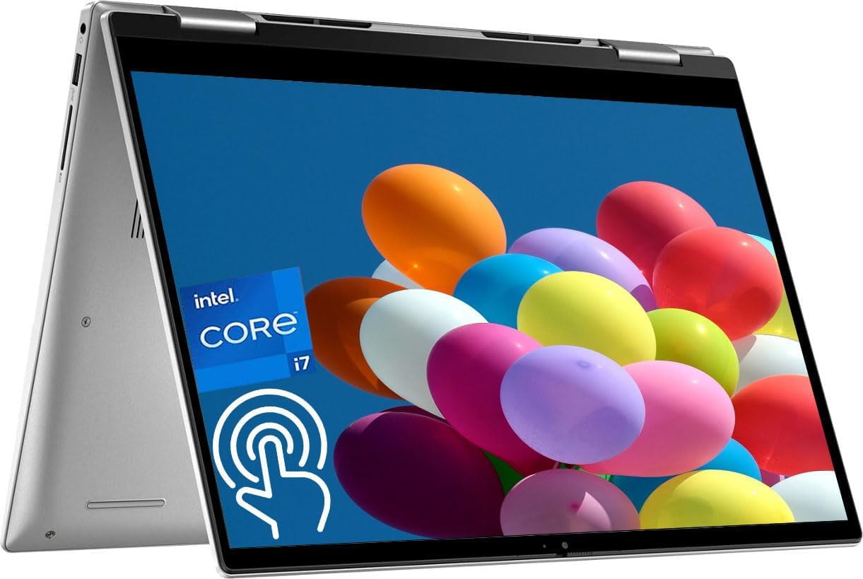 Dell Inspiron 2in1 Laptop, 14" WUXGA Touchscreen, Intel Core i71355U, 16GB DDR5 RAM, 1TB SSD